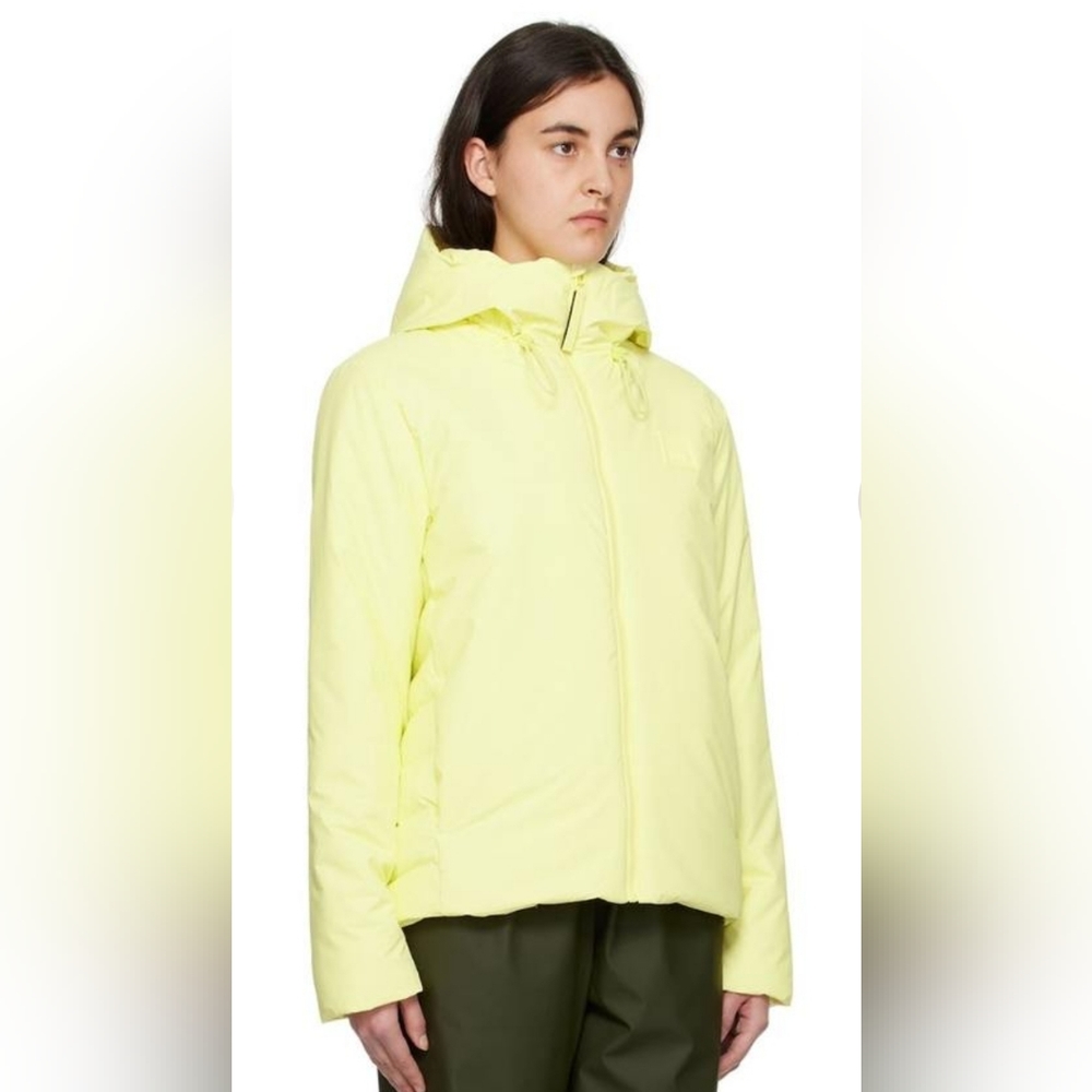 Rains Unisex Loop Jacket M Straw Yellow NWOT (tags fell off)